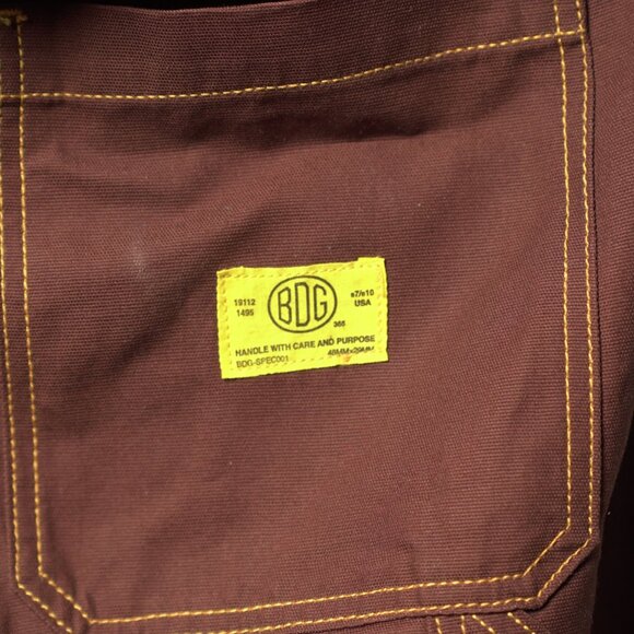 BDG Brown Canvas Pants - Picture 4 of 4